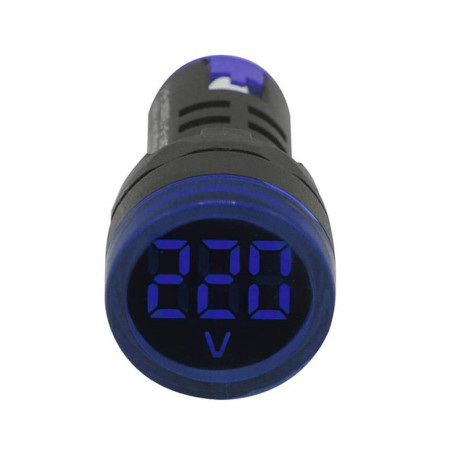 Gwest AD116-22DSV-MV ,Mavi-24v..550vac,M22 Voltmetre
