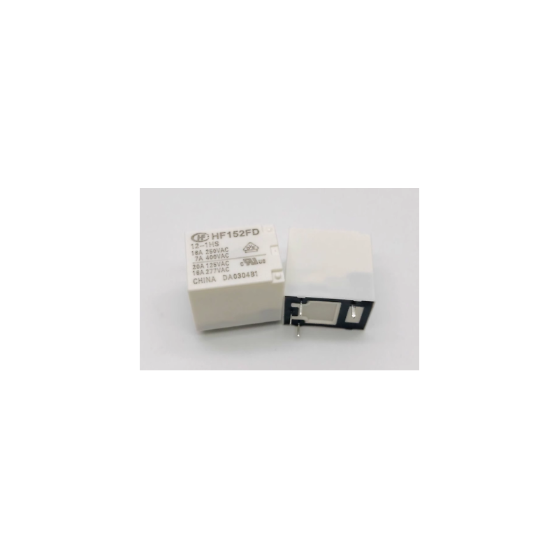 Hongfa HF152FD 012-1HS ,Ebat 21x16x21mm,Bobin 12vdc,Kontak-1A 20 Amper,Pcb 4pin Röle