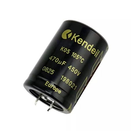 Kendeil 470uF 400V-35x40 ,Ebat 35x40mm,105 Derece,Pcb Kondansatör