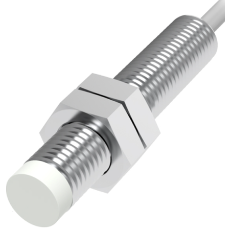 Lanbao LR08TBN04DNOY ,Ebat M8x45mm,Ölçüm 4mm,Çıkış NPN-NO,Besleme 10v..30vdc,3-Kablo,Endüktif Metal Sensör