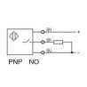 Lanbao LR6.5TQBF15DPO ,Ebat M6.5x40mm,Ölçüm 1.5mm,Çıkış PNP-NO,Besleme 10v..30vdc,3 Kablo,Endüktif Metal Sensör