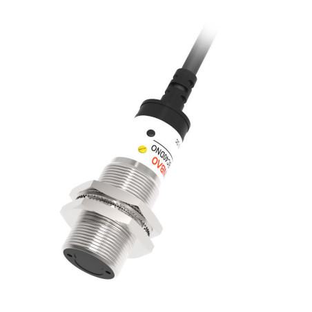 Lanbao PR18T-BC40DNR ,Ebat M18x54mm,Ölçüm 40cm,Çıkış NPN-NO NC,Besleme 10v..30vdc,4-Kablo,Cisim Fotosel