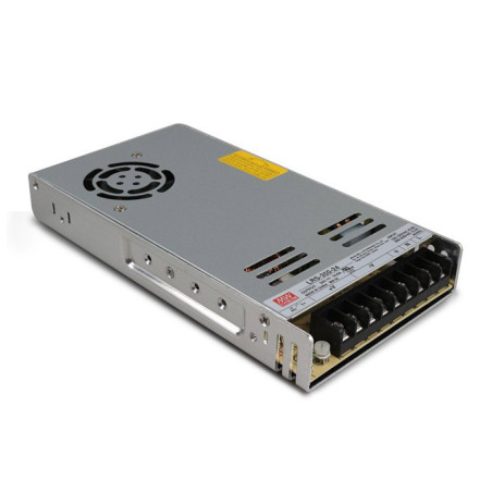 Meanwell LRS-350-12KO ,Besleme 110v..220vac,Çıkış 12vdc 29 Amper,Güç 350w,Smps,Güç Kaynağı