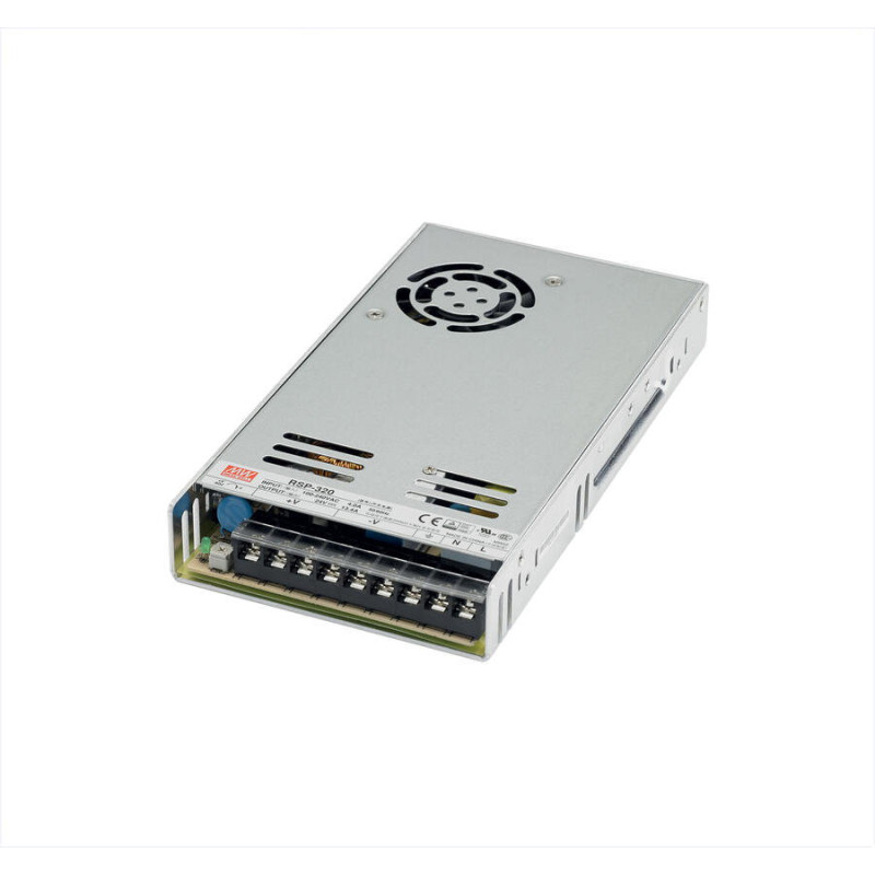 Meanwell RSP-320-12 ,Besleme 110v..220vac,Çıkış 12vdc 26 Amper,Güç 320w,Smps,Güç Kaynağı