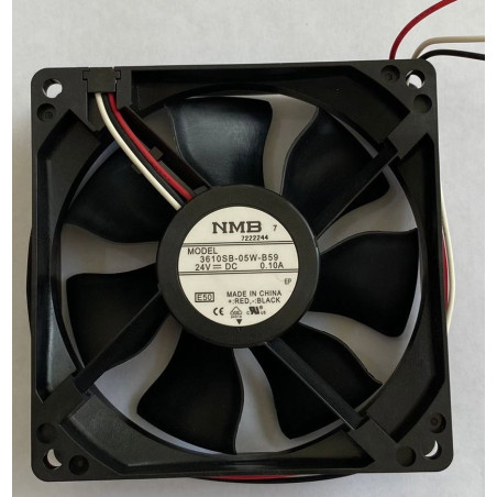 Nmb-Mat 3610SB-05W-B59-E50 ,Ebat 92x25mm,Besleme 24vdc 0.17A 1.8W,Hava 55-Cfm,3-Kablo Fan