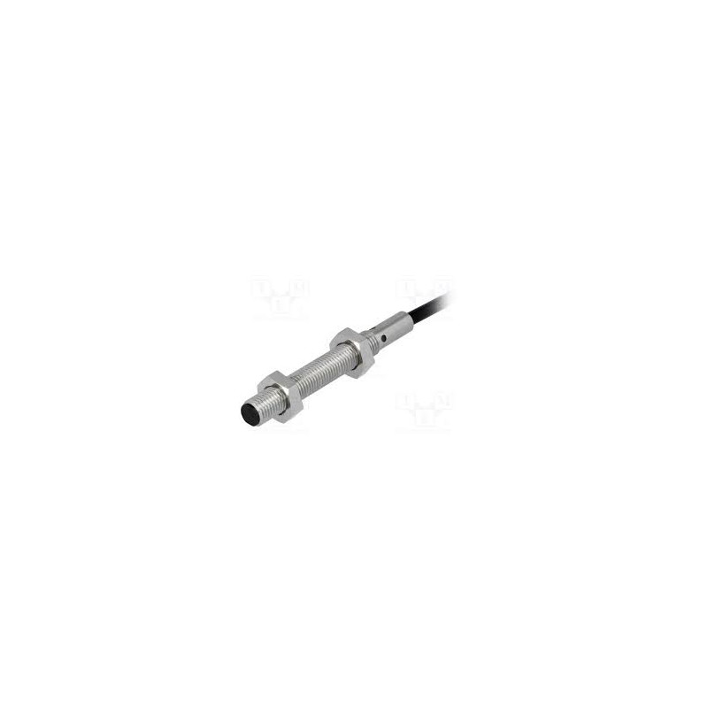Omron E2B-S08LS02-WP-C1 ,Ebat M8x70mm,Ölçüm 2mm,Çıkış NPN-NO,Besleme 10v..30vdc,3-Kablo,Endüktif Metal Sensör