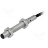 Omron E2B-S08LS02-WP-C1 ,Ebat M8x70mm,Ölçüm 2mm,Çıkış NPN-NO,Besleme 10v..30vdc,3-Kablo,Endüktif Metal Sensör
