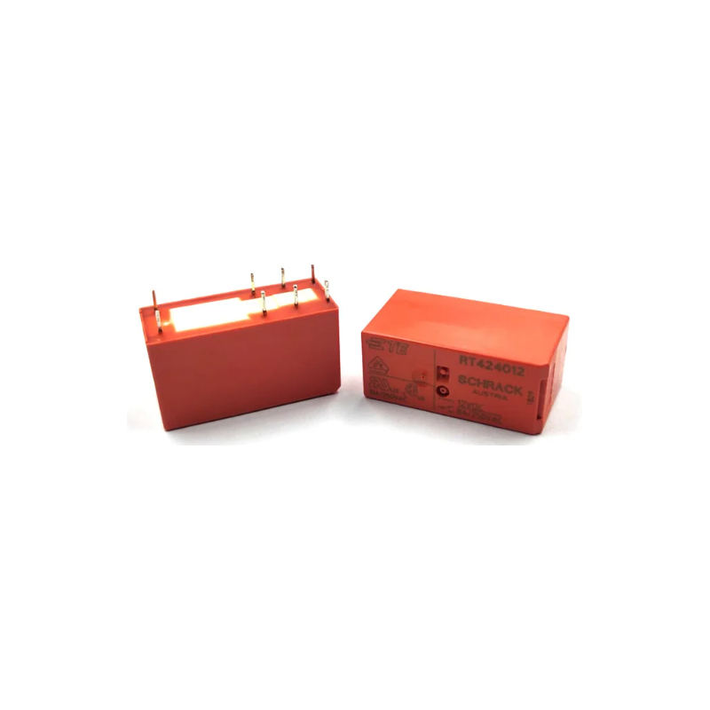 Schrack RT424012 ,Bobin 12vdc,Kontak 2A2K 8 Amper,İnce-8pin,Röle