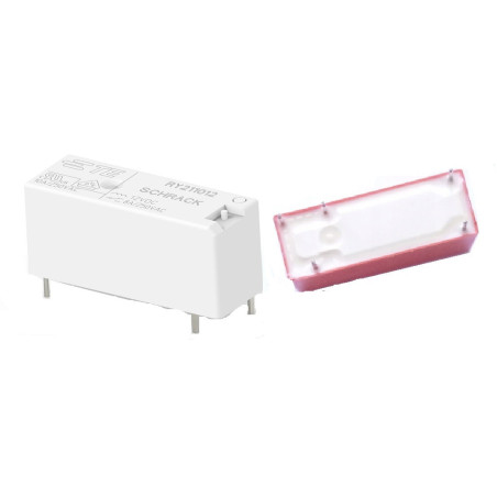 Schrack RY211012 ,Bobin 12vdc,Kontak 1A1K 8 Amper,İnce-5pin,Röle