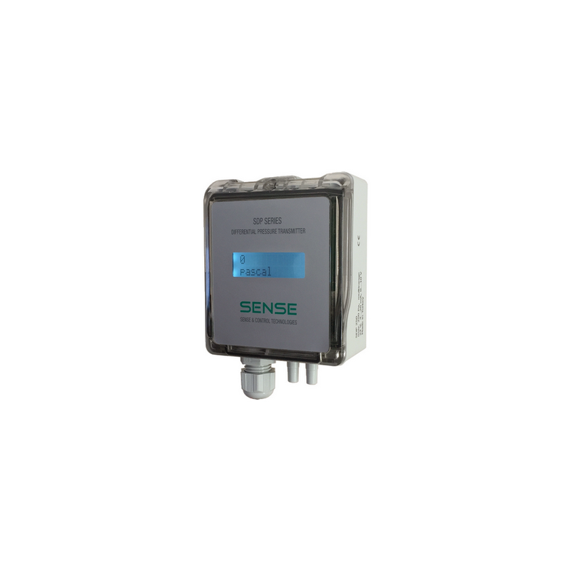 Sense SDP.451.MDR ,Besleme 24vdc,Ölçüm 2500pA,Çıkış 0..10v 4..20mA Kontak-1A,RS485,Fark Basınç Sensör Transmitter