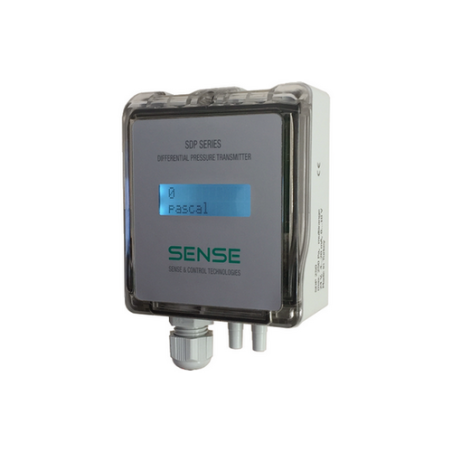 Sense SDP.451.MDR ,Besleme 24vdc,Ölçüm 2500pA,Çıkış 0..10v 4..20mA Kontak-1A,RS485,Fark Basınç Sensör Transmitter