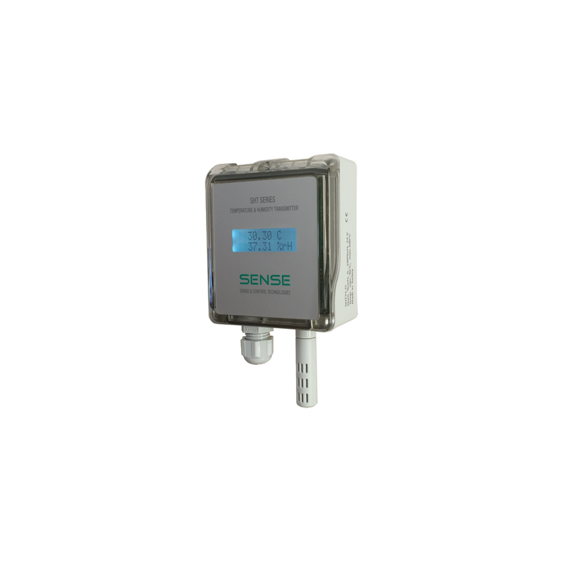 Sense SHO.355.MD ,Besleme 24vdc,Ölçüm 100c 100,Çıkış 4..20mA,RS485,Isı-Nem Sensör Transmitter