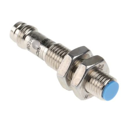 Sick IME08-02BPSZT0K 1040869 ,Ebat M8x41mm,Ölçüm 2mm,Çıkış PNP-NO,Besleme 10v..30vdc,3-Kablo,M8 3pin,Endüktif Metal Sensör