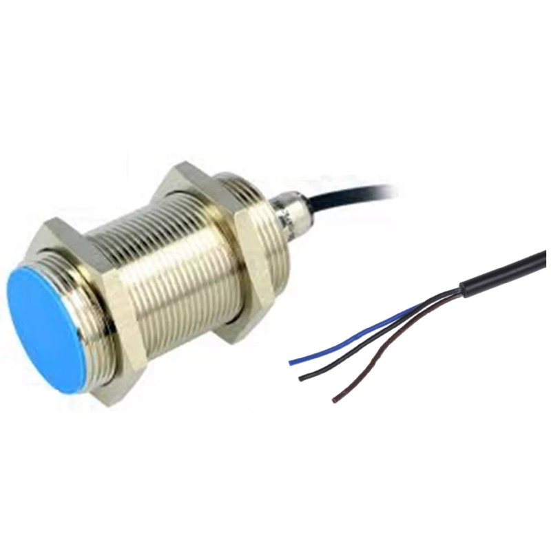 Sick IME30-15BPSZW2S 1041032 ,Ebat M30x71mm,Ölçüm 15mm,Çıkış PNP-NO,Besleme 10v..30vdc,3-Kablo 2mt,Endüktif Metal Sensör