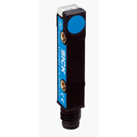 Sick IQ08-02BPSKT0S 1055494 ,Ebat 49x8x8mm,Ölçüm 2mm,Çıkış PNP-NO,Besleme 10v..30vdc,Soket M8 3pin,Endüktif Metal Sensör