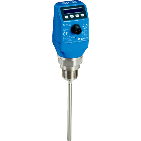 Sick LFP2000-A4NMB 1057091 ,Ebat 104x50x43mm, Çubuk 2mt,PNP-NO,4..20mA, Sıvı seviye transmitter