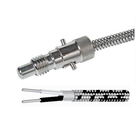 Tekon TT11-J108-1.2 ,Çap 8mm,Boy 1.2cm,Kablo 2mt,TC-J Bayonet Isı Sensör