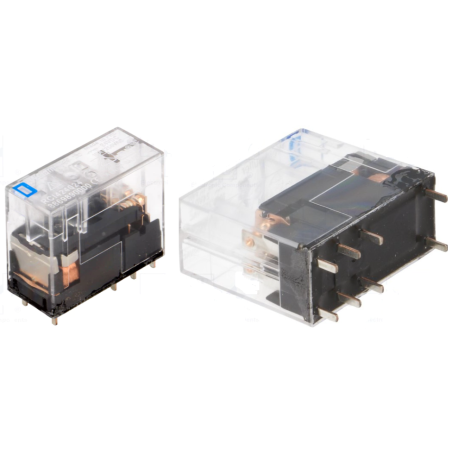 Weidmüller RCI424AC4 ,Bobin 24vdc,Kontak 2A2K 8 Amper,Led Diyot,İnce-8pin,Röle