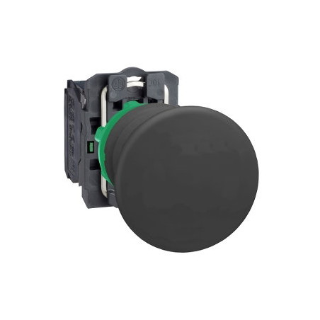 Schneider XB5AC21 ,Montaj 22mm,Kontak-1A,Siyah Mantar Yaylı,M22 Buton
