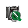 Schneider  XB4BK123B5 ,Montaj 22mm,Kontak-1A1K,Yeşil-24v Kalıcı,M22 Buton