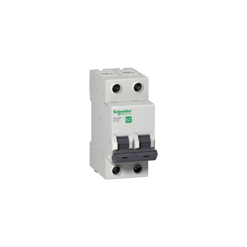 Schneider EZ9F43206 ,Easy9 3kA,2-Faz 2x6a,C-Tip,6 Amper,Otomatik Sigorta