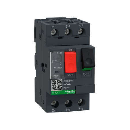 Schneider GV2ME04 ,Ayar 0.40..0.63 Amper,Motor Koruma