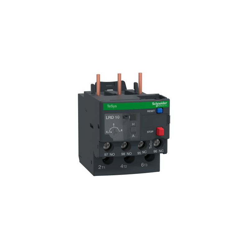 Schneider LRD10 ,LC1D9..LC1D38 Kontaktör için,Ayar 4..6 Amper,Kontak-1A1K,Motor Termik