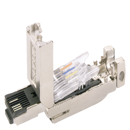 Siemens IE-FC-RJ45 PLUG 180 ,Metal RJ45,Ethernet Konnektör