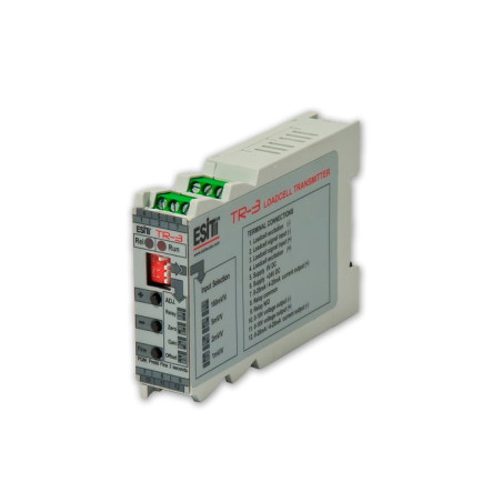 Esit TR-3 ,Besleme 24vdc,Çıkış 4..20mA 0..10v,,Loadcell Konverter Transmitter