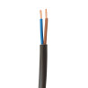 Koç H05VV-F 2x1 ,Kesit 1mm ,2-Damar Çok Telli,1mt TTR Kablo