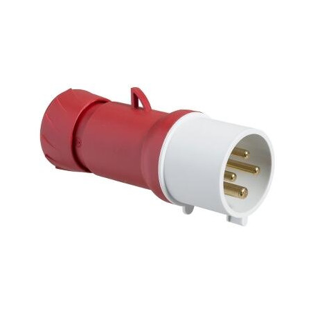 Kaim Z00550F ,4-Kutup 3P PE,4x16 Amper,Düz Seyyar Fiş