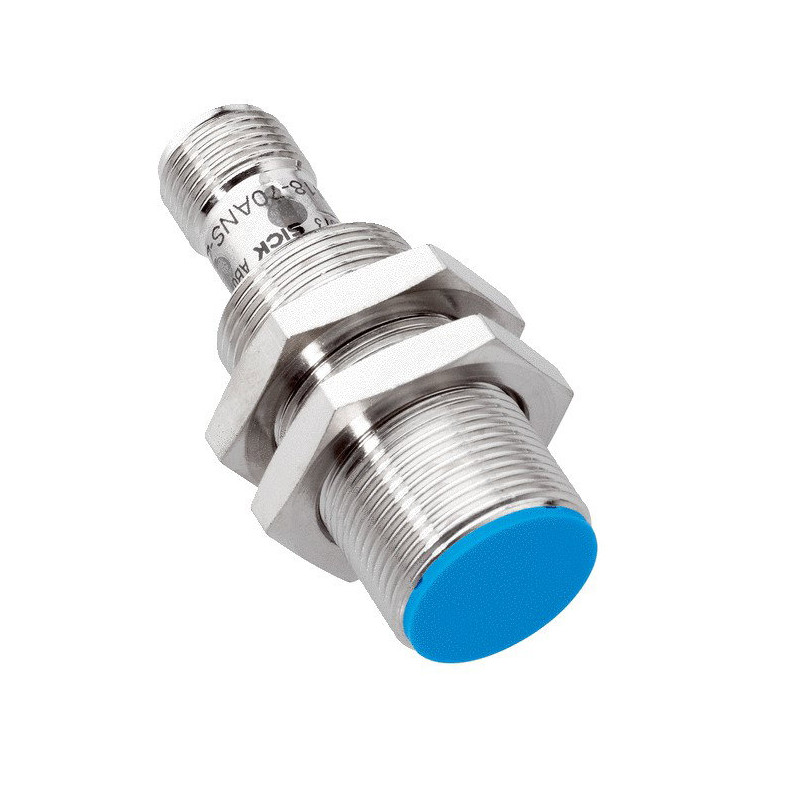 Sick MM18-70APS-ZCK 1040072 ,Ebat M18,Ölçüm 70mm,Çıkış PNP-NO,Besleme 10v..30vdc,Soket M12 4pin,Manyetik Sensör