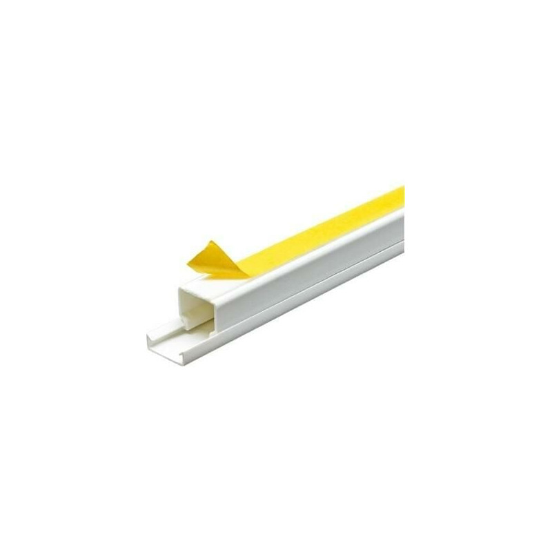 Vesting VSTB-4040 ,Gen 40mm,Yük 40mm, Beyaz 2mt,Yapışkan Bantlı Kablo Kanal