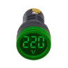 Tork AD116DSV-Y ,Yeşil-24v..550vac,M22 Voltmetre