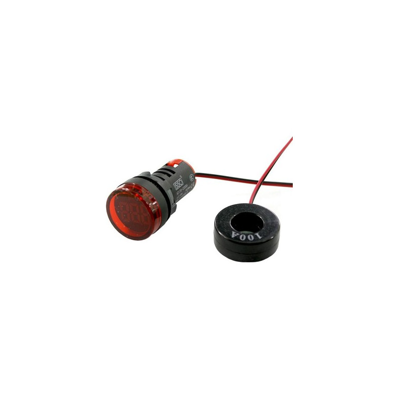 Tork AD116DSA-K ,Kırmızı-100A M22 Ampermetre