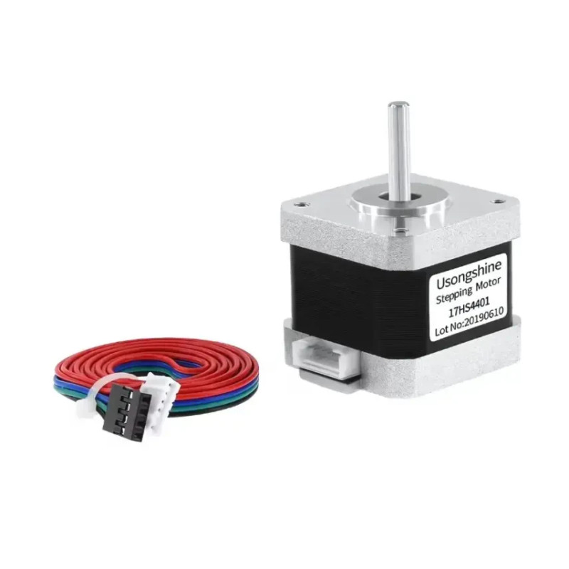 Çin 17HS4401 ,Nema17,Ebat 42x38mm,Mil 4.5mm,Güç 0.2nM 1.5-Amper,4-Kablo,Step Motor
