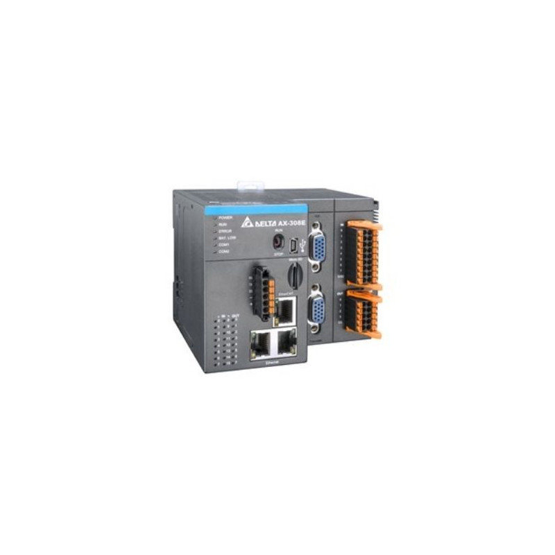 Delta AX-316EA0MA1T ,Besleme 24vdc,Giriş 16-Dijital,Çıkış 8-NPN,16-Eksen,Hafıza 32K,Plc Cpu Modül
