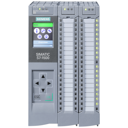 Siemens CPU1511F-1 ,S7-1500 DC DC DC,Besleme 24vdc,Giriş 16-Dijital 5-Analog,Çıkış 16-PNP 2-Analog,Plc Cpu Modül