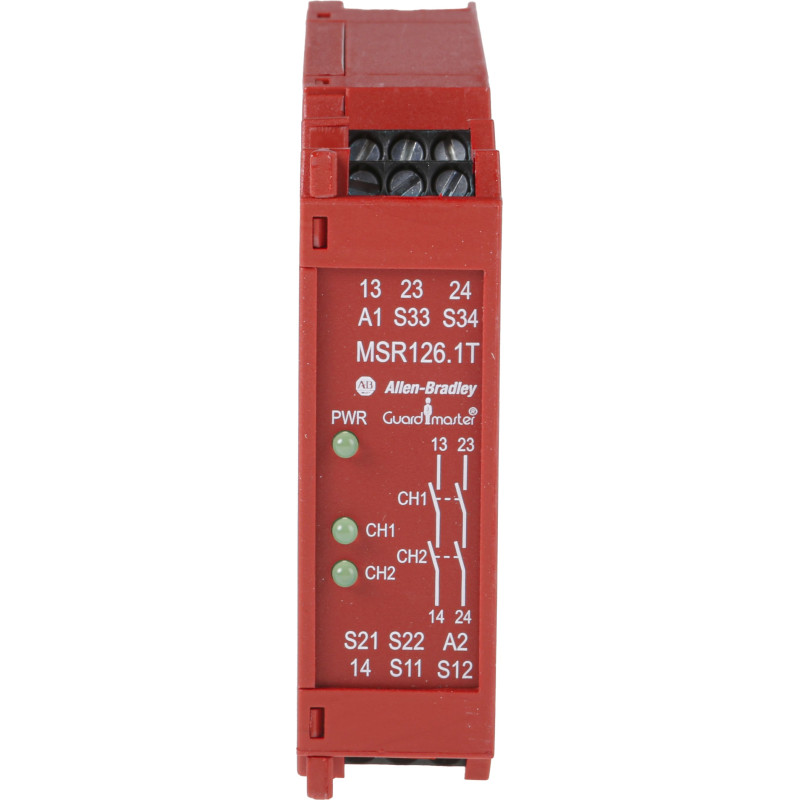AllenBradley MSR126.1T ,24vac dc,Kontak-2A,Güvenlik Röle