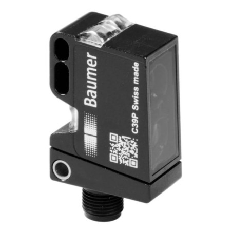 Baumer O500.RR-PV1Z.72O 11117818 ,Ebat 32x45x18mm,Ölçüm 8mt,Çıkış PNP-NO NC,Soket M12 4pin,Reflektör Fotosel