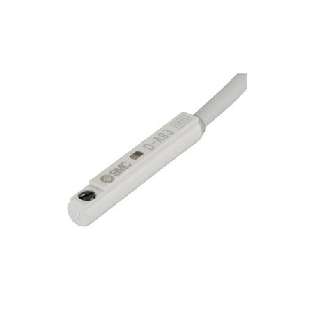 Smc D-A93L ,Ebat 4.5x4x24mm,Ölçüm 5mm,Çıkış AC DC-NO,Besleme 5v..24vac dc,2-Kablo 3mt,Manyetik Piston Sensör