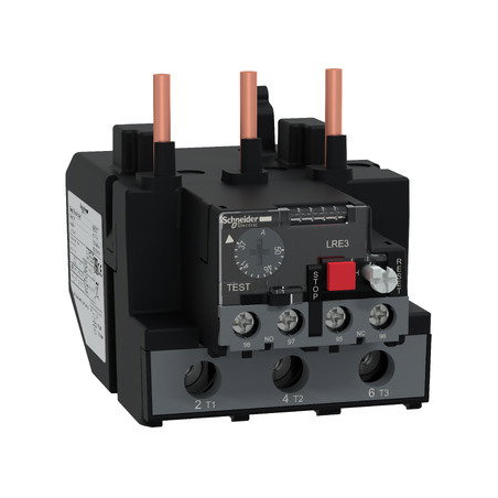 Schneider LRE357 ,Easy LC1E50..LC1E95 Kontaktör için,Ayar 37..50 Amper,Kontak-1A1K,Motor Termik