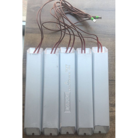 Fast RES-ALÜ-40R 6000W ,245x65x35mm,4x1500w,Alüminyum,Fren Direnç