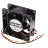 Sanyo 9GA0824L2D0011 ,Ebat 80x32mm,Besleme 24vdc 0.05A 1.2W,Hava 40-Cfm,3-Kablo Fan