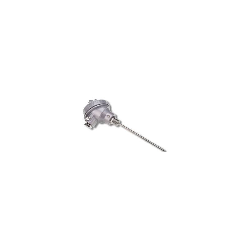 Tekon TR82-F13B21H080900 ,Çap 8mm,Boy 90cm,Rakor 20mm,PT100,Topuz Isı Sensör