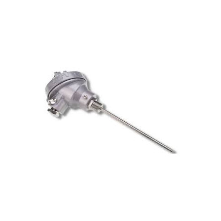 Tekon TR82-F13B21H080900 ,Çap 8mm,Boy 90cm,Rakor 20mm,PT100,Topuz Isı Sensör