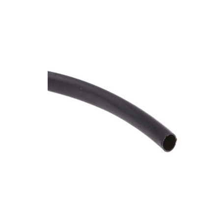 Gwest MAKARON-4.0 ,Çap 4.0 2.0mm,Siyah 1mt,Daralan Makaron