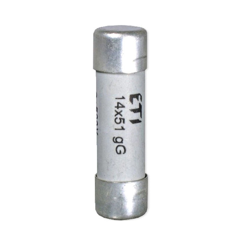 Eti CH14GG-20A ,Ebat 14x51mm,500vac 20-Amper,gG Yavaş,Kartuş Sigorta