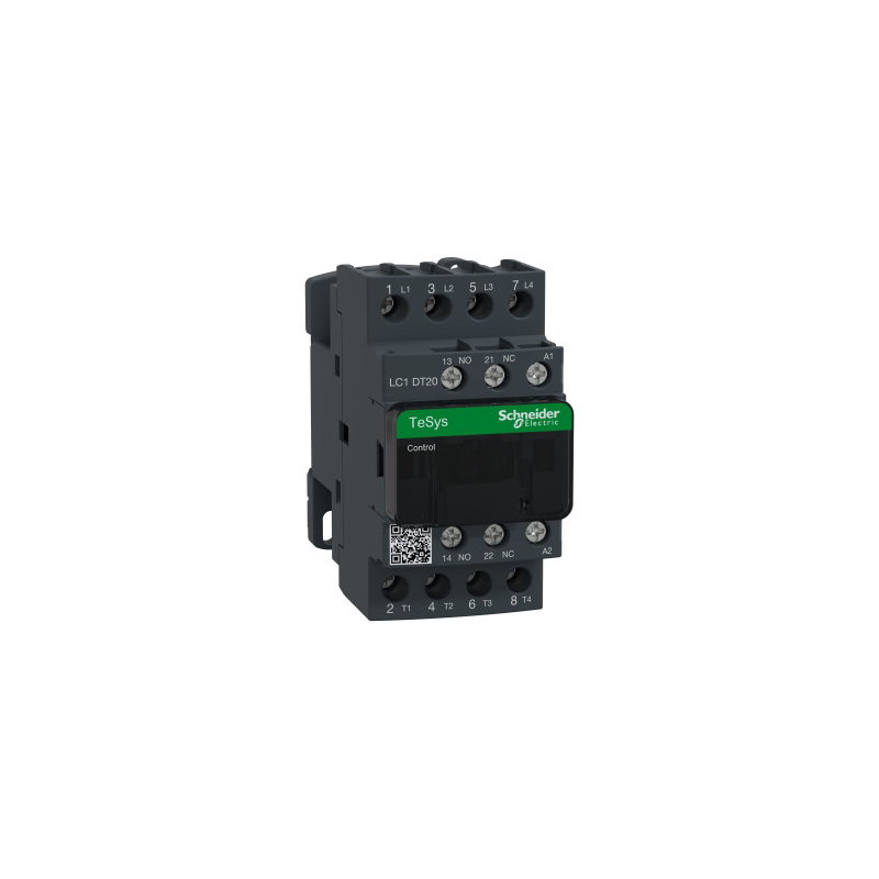 Schneider LC1DT20M7 ,Bobin 220vac,Güç 4kw 20 Amper,Kontak 4A 4A,Kontaktör