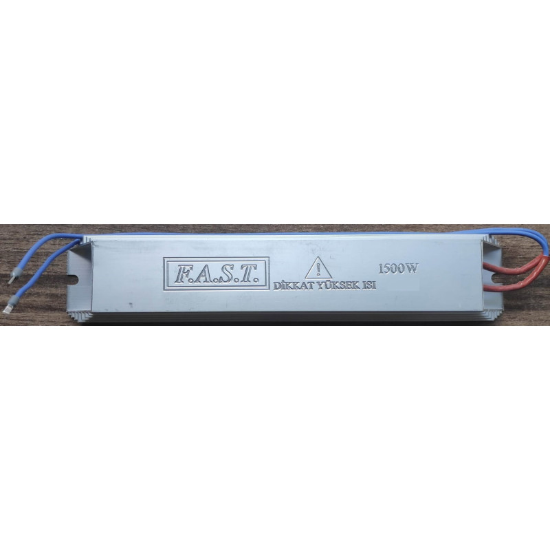 Fast RES-ALÜ-32R 1500W ,345x65x35mm,Alüminyum,Fren Direnç